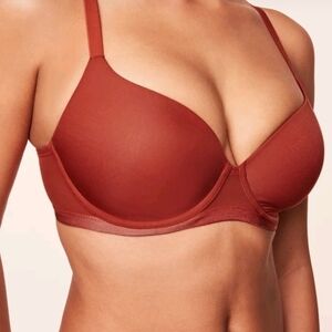 Adore Me Rust Underwire Bra